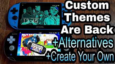 Custom Ps Vita Themes Are Back + Alternatives + How To Create your Own ...