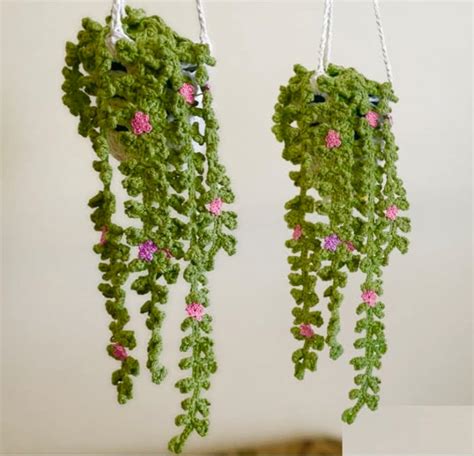 Crochet Vines With Small Flowers Pattern - Etsy