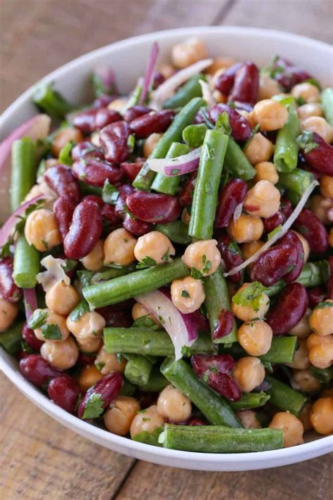 Three Bean Salad Recipe [VIDEO] - Dinner, then Dessert