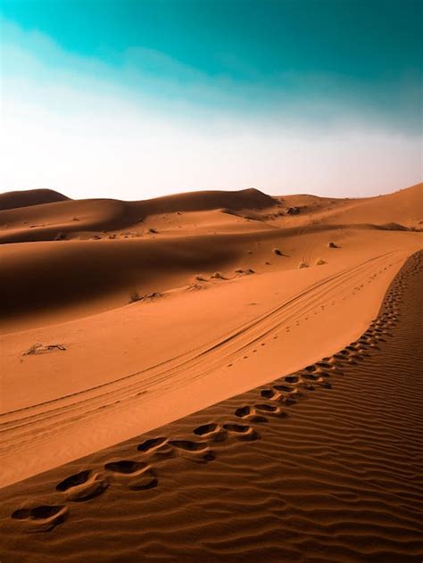 Aerial Shot of Sand Dunes · Free Stock Photo