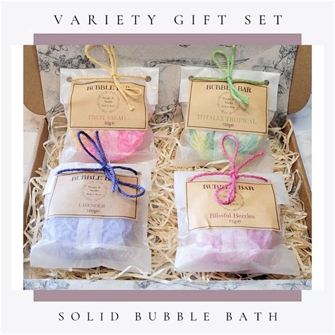 Bubble bar gift set | Solid luxury bubble bath. | Soaps & Soaks