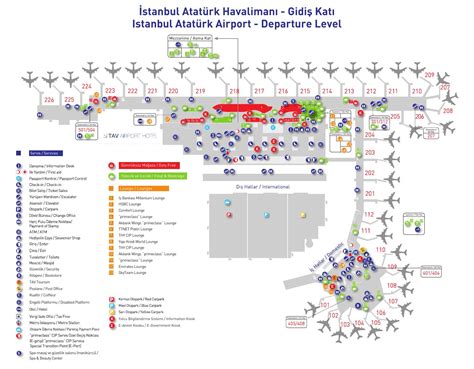 Istanbul Airport Map