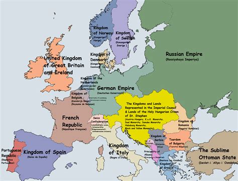 Map Of Europe Ww1 Quiz - United States Map