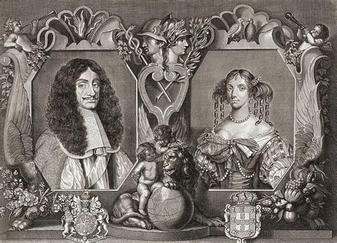 King Charles II Of England Catherine Of Braganza Our beautiful Wall Art ...