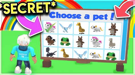 This SECRET LOCATION Gives FREE LEGENDARY PETS! Adopt Me Secrets ...