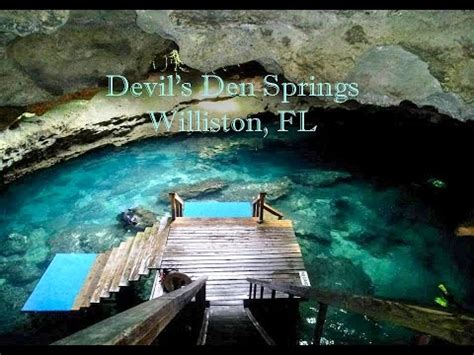 Devil's Den Spring - Florida, USA - YouTube