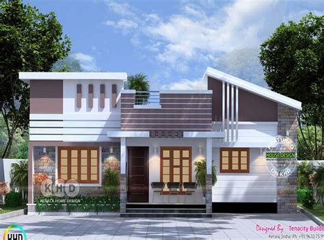 Attractive Modern One Story House Design | Ebhosworks