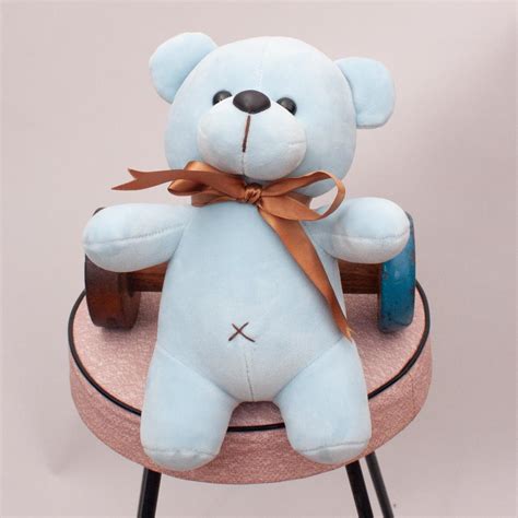 Blue Plush Teddy Bear