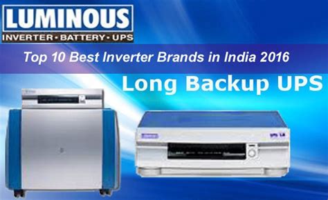 Top 10 Best UPS Inverter Brands with Price in India 2021 - Most Popular - ScoopHub
