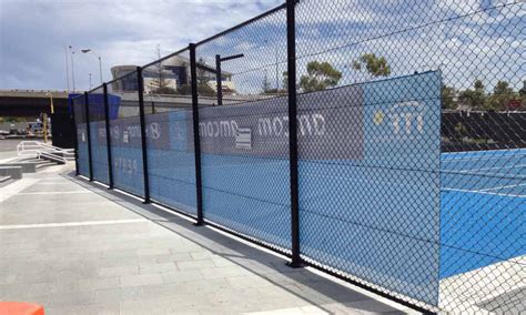 Tennis court fencing Perth Stadium - FENCiT