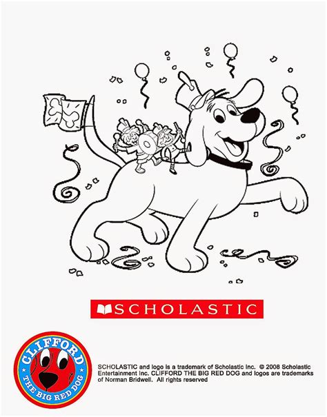 Clifford The Big Red Dog Printables - Printable Word Searches