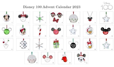 Swarovski Cystal, Disney 100 Advent Calendar 2023 Art No: 5655099 | eBay