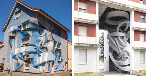 Mind-Bending 3D Optical Illusion Murals In Germany