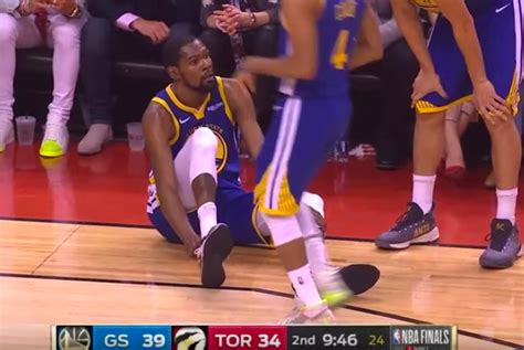 This Slow Mo Video Of Kevin Durant's Injury In Game 5 Of NBA Finals ...