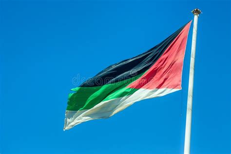 Arab revolution flag stock image. Image of aqaba, east - 4444811