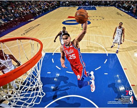 Ben Simmons Philadelphia 76ers Unsigned Dunk Photograph - Original NBA Art and Prints at Amazon ...