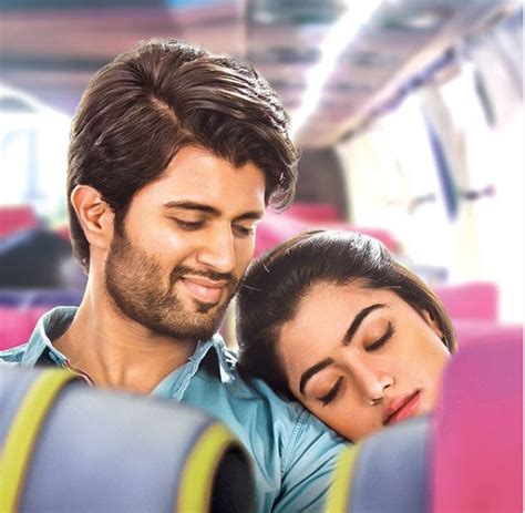 Rashmika Mandanna & Vijay Deverakonda | Cute couple images, Romantic couple images, Love couple ...