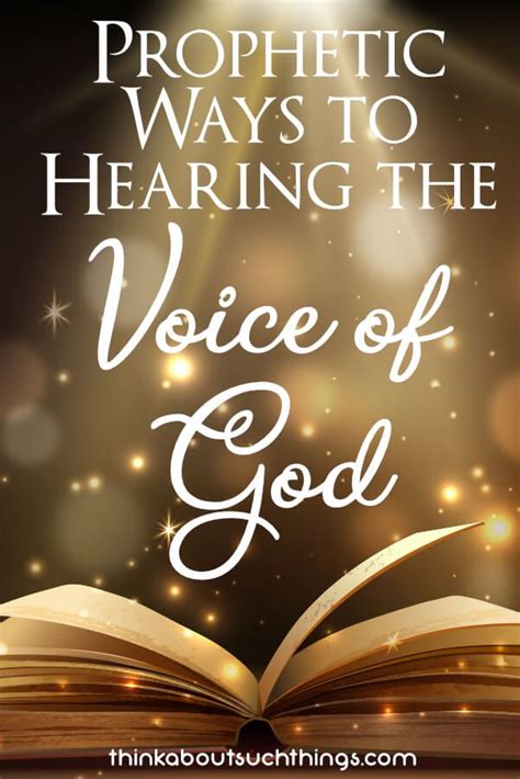 Hearing the Voice of God: 11 Ways God Speaks To Us | Hearing gods voice ...