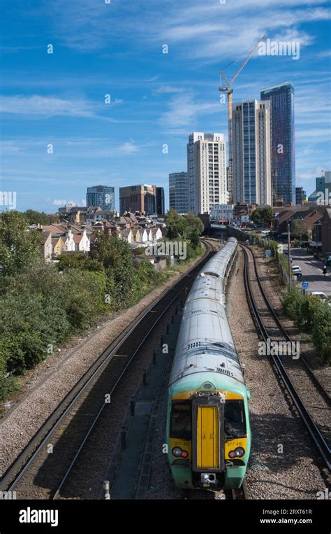 Croydon's ever changing skyline looking towards West Croydon Station in ...