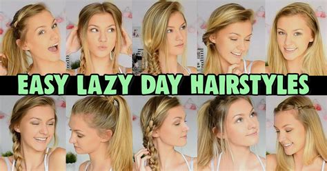 Hair Inspo For Simple Everyday Hairstyles – Lazy Hairstyles! Let’s look at some easy everyday ...