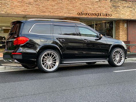 Mercedes-Benz GL550 Black with Brixton Forged R15 Targa Aftermarket ...