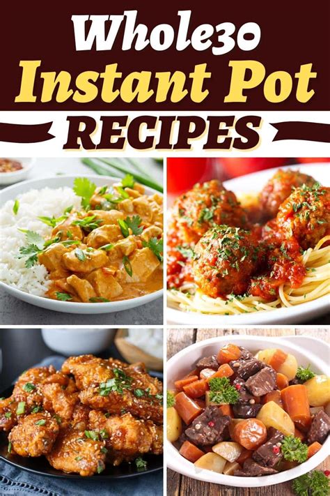 37 Best Whole30 Instant Pot Recipes - Insanely Good