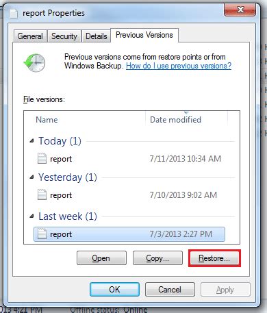 How to Recover Files and Folders in Shared Drives - CLAS IT