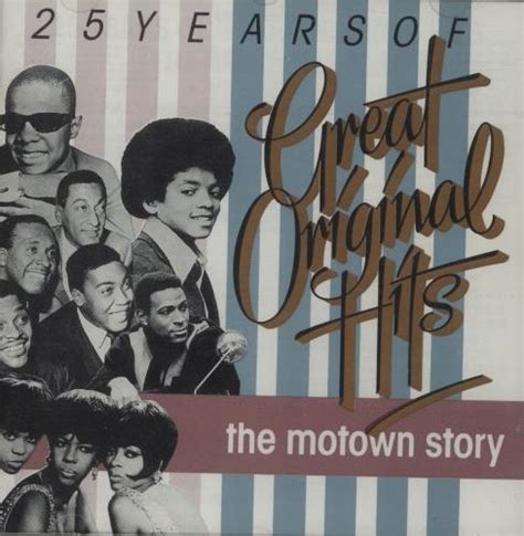 Tamla Motown 25 Years Of Great Original Hits The Motown Story UK 6-CD album set (141838)