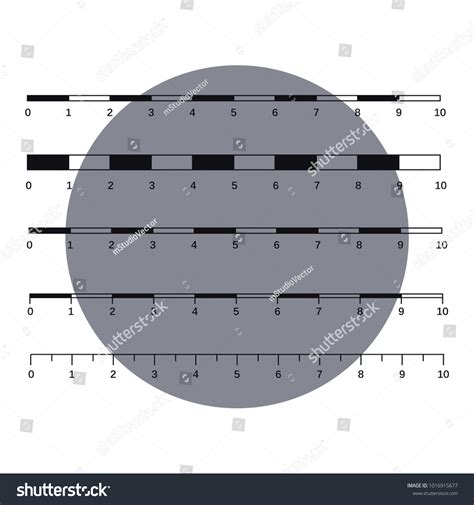 Map Scales Graphics Measuring Distances Scale Stock Illustration 1016915677 | Shutterstock