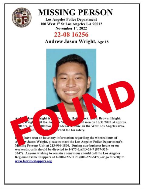 Pali High student who disappeared on Halloween found safe