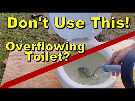 How To Unclog A Toilet With A Snake