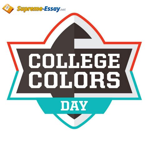 NATIONAL COLLEGE COLORS DAY | Academic writing services, Writing a persuasive essay, Writing ...