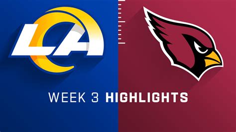 Los Angeles Rams vs. Arizona Cardinals highlights | Week 3