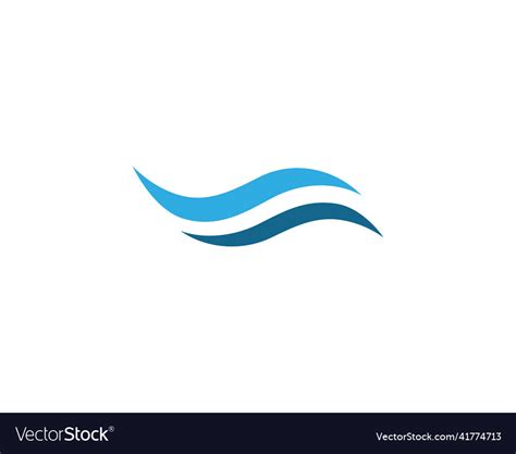 Water wave Royalty Free Vector Image - VectorStock