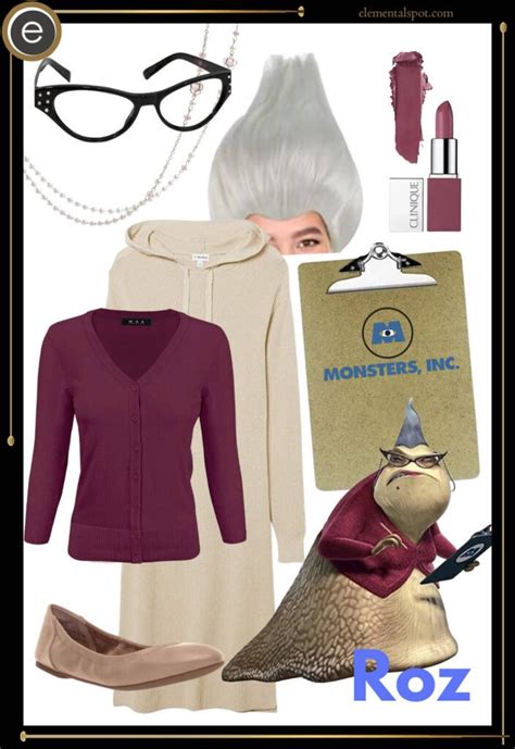 Dress Up Like Roz from Monsters Inc - Elemental Spot