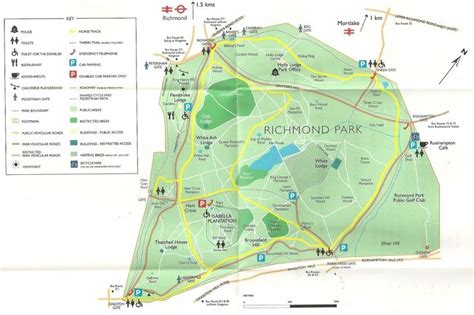 Map of Richmond Park