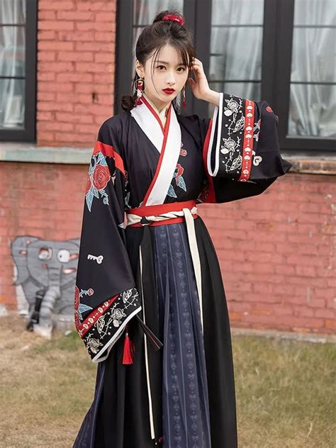 Chinese Traditional Clothing Jin Dynasty Hanfu 2 Colors - Fashion Hanfu