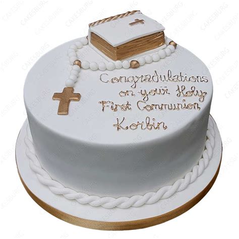 Holy Communion Cake #3 – CAKESBURG Online Premium Cake Shop