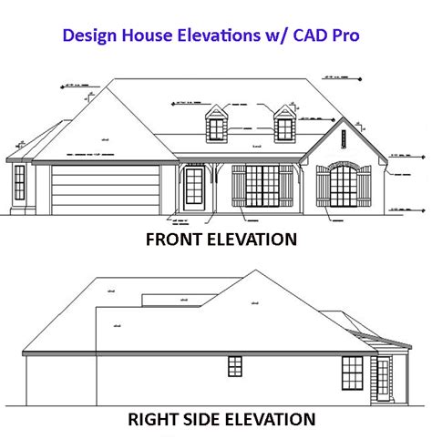 House Plan Elevation Drawings - TRADING TIPS