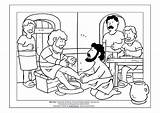 Sunday School Serving Others Coloring Pages Lesson Lessons Activities  sketch template