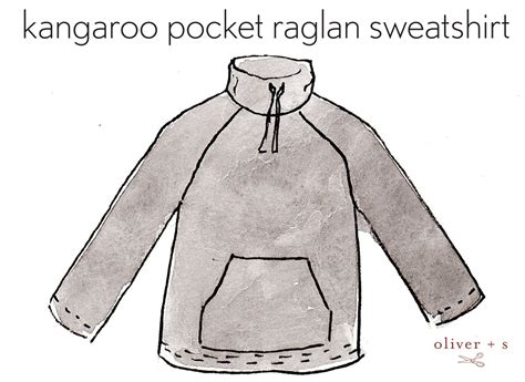 Customizing the Raglan: Funnel-Neck Kangaroo Pocket Sweatshirt | Blog | Oliver + S