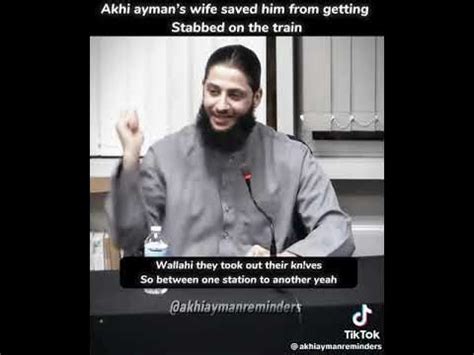 Akhi Ayman Story | ‘Wife saved him from gettting stabbed on the Train’ - YouTube