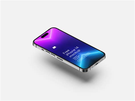 Free iPhone 14 Pro mockup - Mockups Design