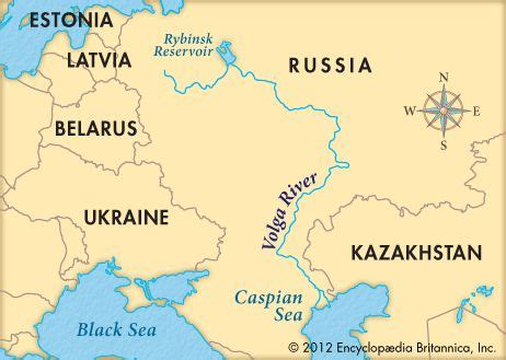 Volga River -- Kids Encyclopedia | Children's Homework Help | Kids Online Dictionary | Map, Maps ...