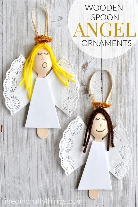 Angel Christmas Ornaments Crafts 22 | Kids christmas ornaments, Christmas ornaments homemade ...