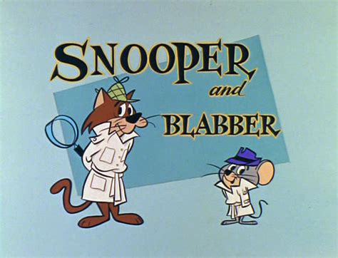 Snooper and Blabber | Hanna-Barbera Wiki | Fandom