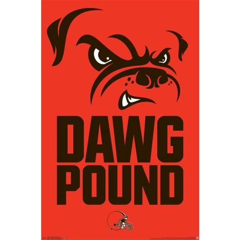 Shop Trends NFL Cleveland Browns - Dog Pound 15 Wall Poster