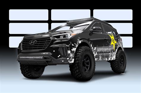 Hyundai Unveils Monster Off-Road Santa Fe Ahead of SEMA | Automobile ...