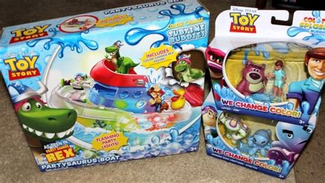 Toy Story Partysaurus Rex Bath Toys by Mattel - Clever Housewife | Bathtime toys, New toy story ...