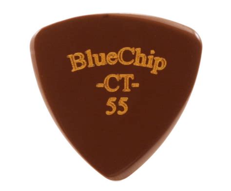 Blue Chip Faux Tortoise CT55 Pick – Guitar Gallery